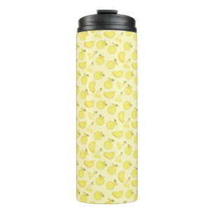 LEMON FRESH FRUIT PATTERN THERMOSBECHER