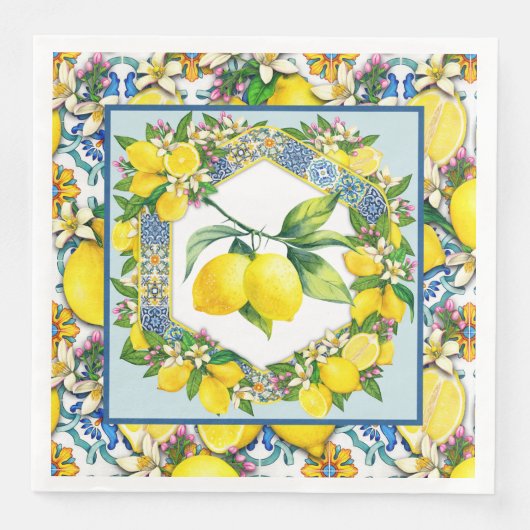 Lemon Fresh Serviette (Vorderseite)