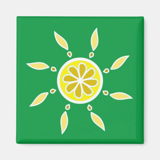 Lemon Fresh Sunshine Magnet (Vorne)