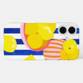 Lemon Freshness Case-Mate iPhone Hülle (Rückseite (Horizontal))