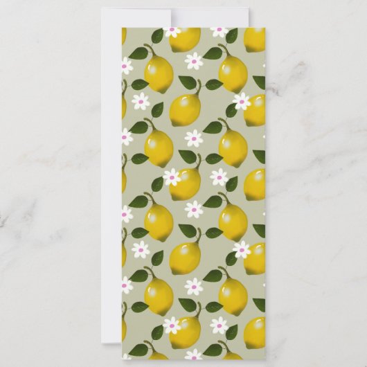 Lemon Frische Pasta machen Save The Date (Vorderseite)