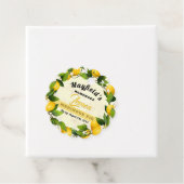 Lemon Fruchtkonserven | Jam Jar Geschenkanhänger (Beispiel)