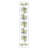 Lemon Fruit | 16"x90" Tischläufer (Vorderseite)