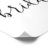 Lemon Fruit Brautparty Begrüßungszeichen Poster (Ecke)