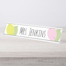 Lemon Fruit Citrus Lehrer Name Schreibtisch Name P