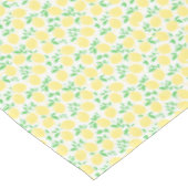 Lemon Fruit Citrus Rectangle Tischdecke (Schrägansicht)