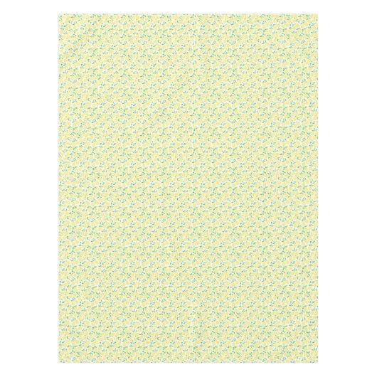 Lemon Fruit Citrus Rectangle Tischdecke (Vorderseite)