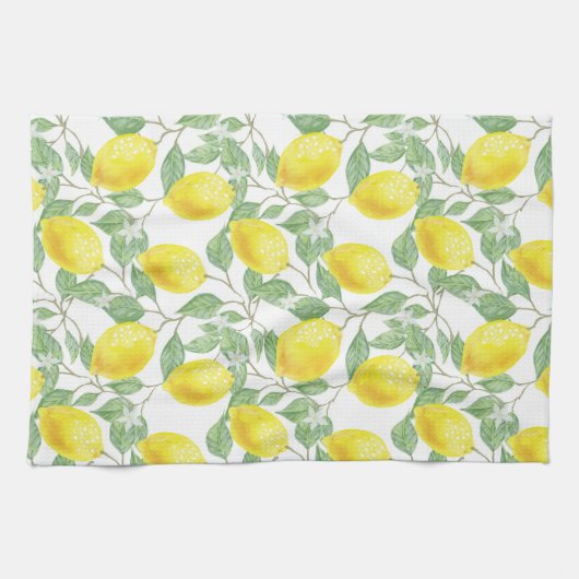 LEMON FRUIT PATTERN BATH TOWEL SET GESCHIRRTUCH (Horizontal)