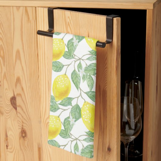 LEMON FRUIT PATTERN BATH TOWEL SET GESCHIRRTUCH (Drittel gefaltet)