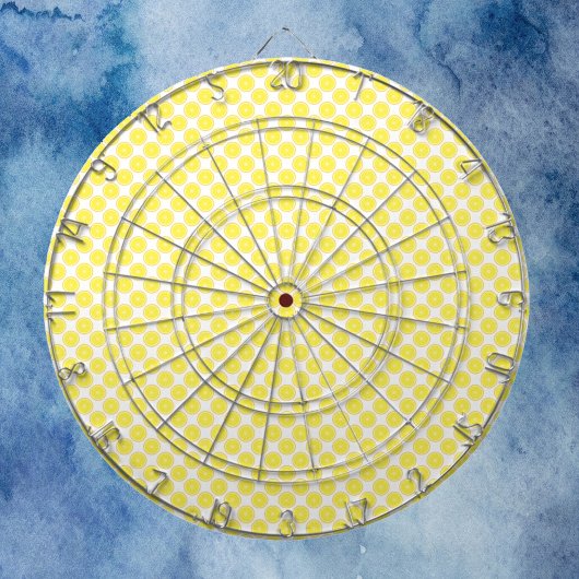Lemon Fruit Pattern Dartscheibe
