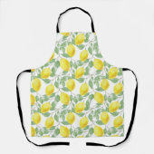 LEMON FRUIT PATTERN SCHÜRZE (Vorderseite)