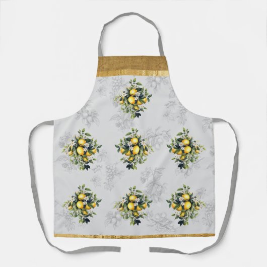 Lemon & Fruit Positano Style Schürze (Vorderseite)