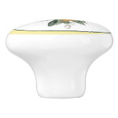 Lemon Fruit Round Keramikknauf (Seitenansicht)