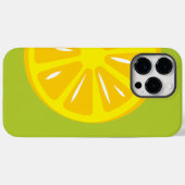 Lemon Fruit Simple Green Modern Illustration Case-Mate iPhone Hülle (Rückseite (Horizontal))