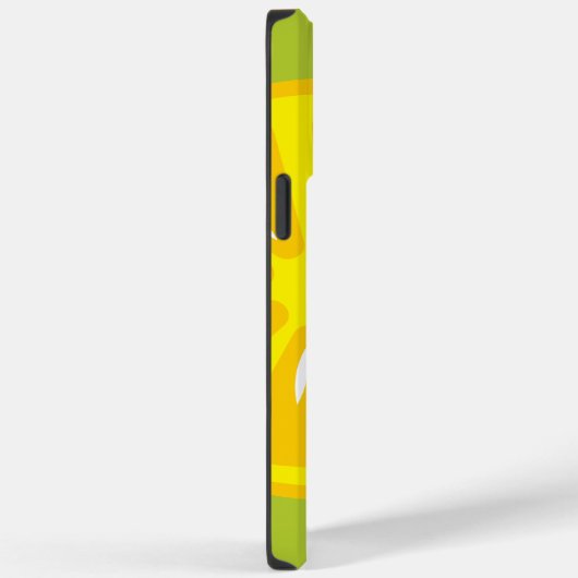 Lemon Fruit Simple Green Modern Illustration Case-Mate iPhone Hülle (Rückseite / Rechts)