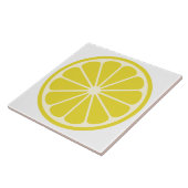 Lemon Fruit Slice Fliese (Seite)