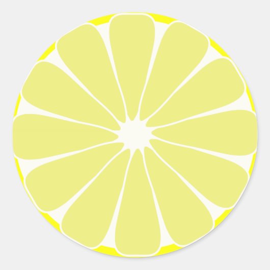 Lemon Fruit Stickers (Vorderseite)