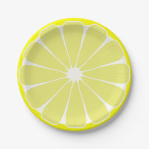 Lemon Fruit Summer Party Picnic Paper Teller