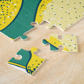 Lemon Fruit Vintag Nahtlose Illustration Puzzle (Seite)