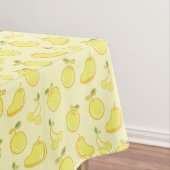 LEMON FRUIT YELLOW PATTERN TISCHDECKE (Beispiel)