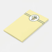 Lemon Fruit Yellow Post-it Klebezettel (angewinkelt)