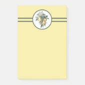 Lemon Fruit Yellow Post-it Klebezettel (Vorderseite)
