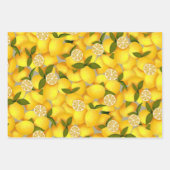 Lemon Full Geschenkpapier Set (Vorderseite 3)