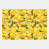 Lemon Full Geschenkpapier Set (Vorderseite)
