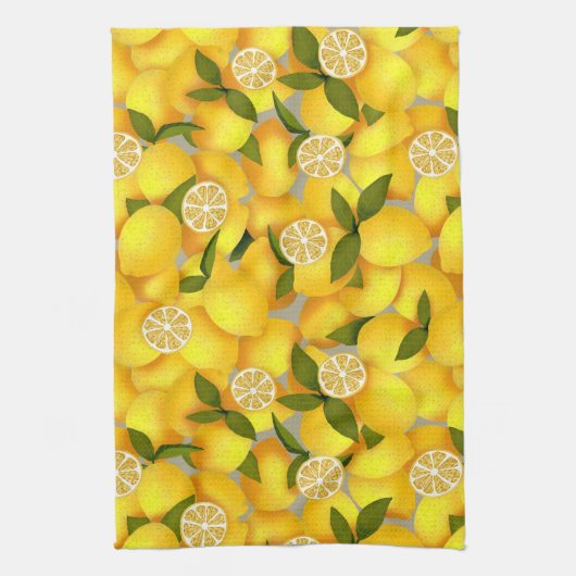 Lemon Full Geschirrtuch (Vertikal)