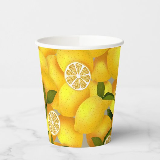 Lemon Full Pappbecher (Links)