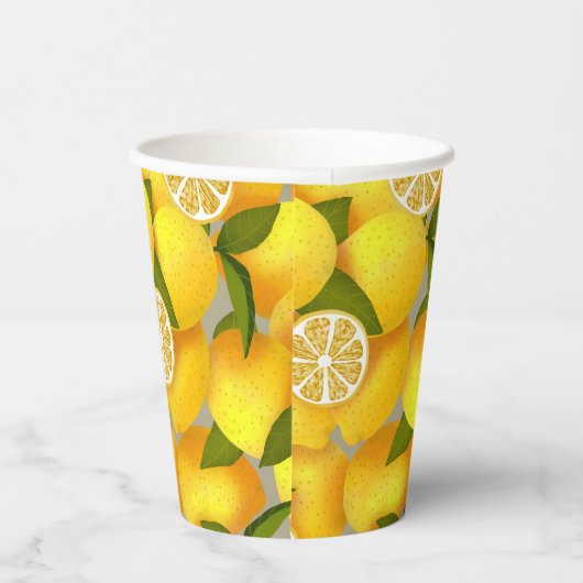 Lemon Full Pappbecher (Rechts)