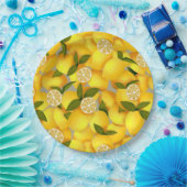 Lemon Full Pappteller (Party)