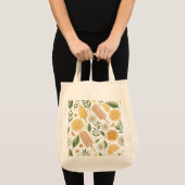 Lemon Garden Einkaufstasche – Wiederverwendbare fl (Vorderseite (Produkt))