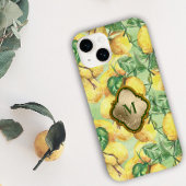 Lemon Garden Monogram Case