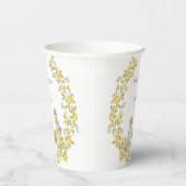 Lemon Garden with Mice  Pappbecher (Rechts)