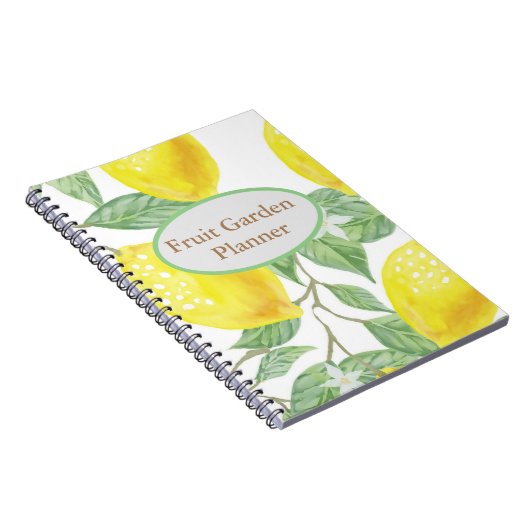 Lemon Garening Journal Notizblock (Rechte Seite)