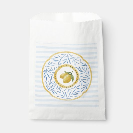Lemon Gastgeschenk Bag für Kinder Geschenktütchen (Vorderseite)