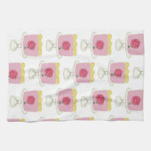 Lemon Geburtstagstorte Tee/Küchentuch Geschirrtuch (Horizontal)