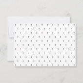Lemon gelb bläulich Hochzeit RSVP Karten (Rückseite)