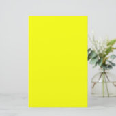 Lemon Gelbe Hintergrundfarbe anpassen! Briefpapier (Stehend Vorderseite)
