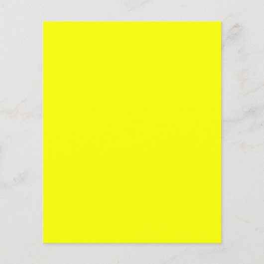 Lemon Gelbe Hintergrundfarbe anpassen! Flyer (Hinten)