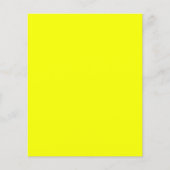 Lemon Gelbe Hintergrundfarbe anpassen! Flyer (Vorne)
