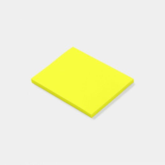 Lemon Gelbe Hintergrundfarbe anpassen! Post-it Klebezettel (angewinkelt)