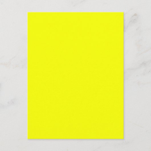Lemon Gelbe Hintergrundfarbe anpassen! Postkarte (Vorderseite)