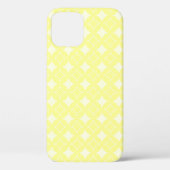 Lemon-gelbes Shippo-Muster Case-Mate iPhone Hülle (Rückseite)