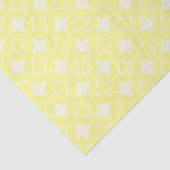 Lemon-gelbes Shippo-Muster Seidenpapier (Ausschnitt)