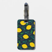 Lemon Gepäckanhänger (Rückseite vertikal)