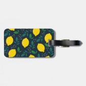 Lemon Gepäckanhänger (Rückseite horizontal)