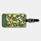 Lemon-Gepäckmarke Gepäckanhänger (Vorderseite horizontal)