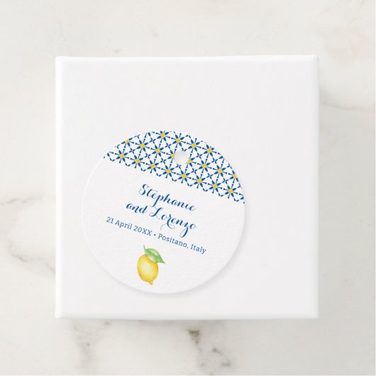 Lemon Geschenkanhänger (Beispiel)